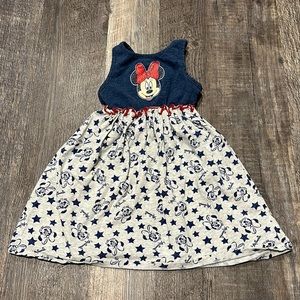 Girls’ Disney Minnie Mouse Dress with Diaper Cover - 2T